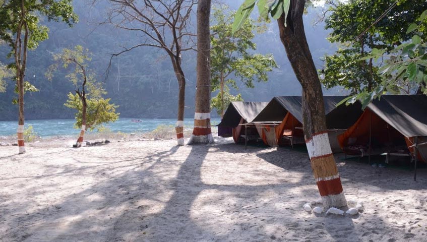 Beach Camp in Shivpuri Rishikesh