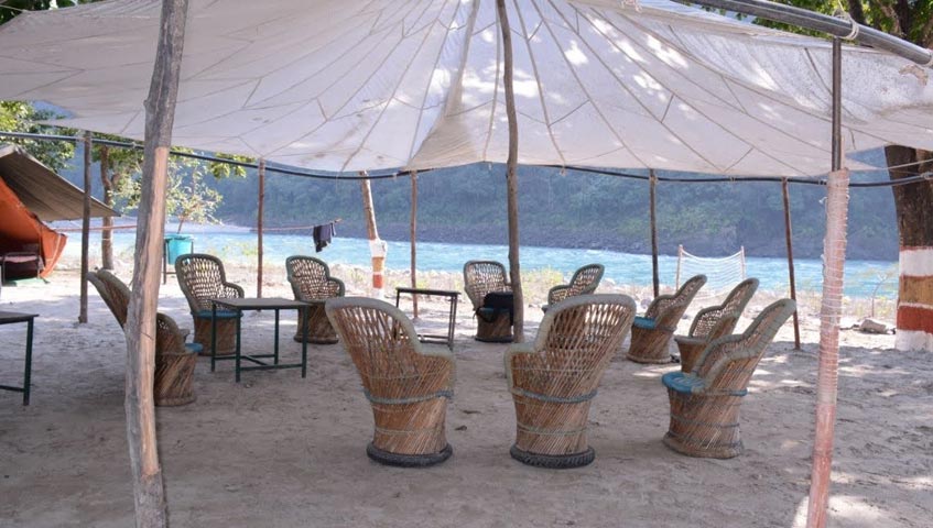 Beach Camp in Shivpuri Rishikesh